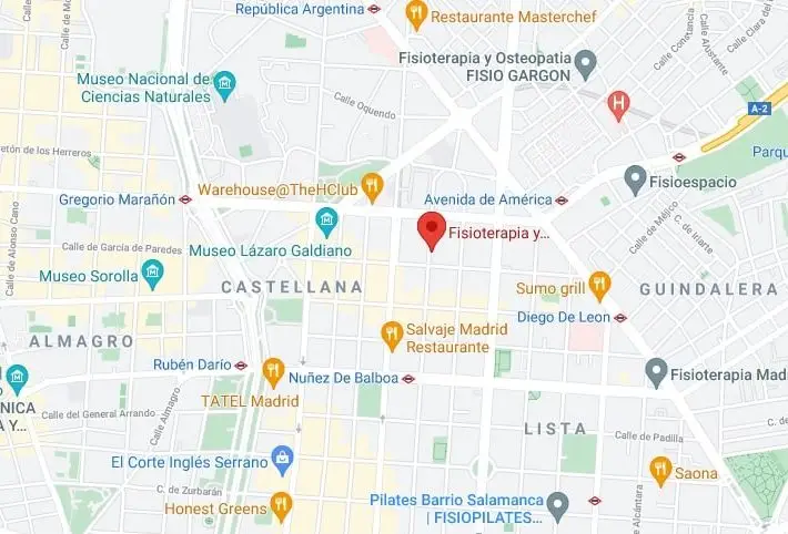 fisioterapia barrio salamanca madrid chamberi